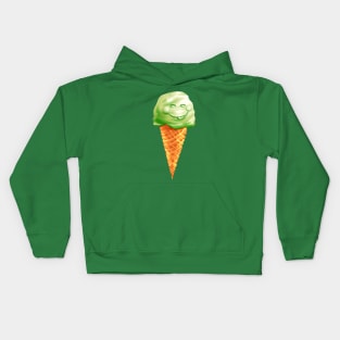 Happy ice cream Kids Hoodie